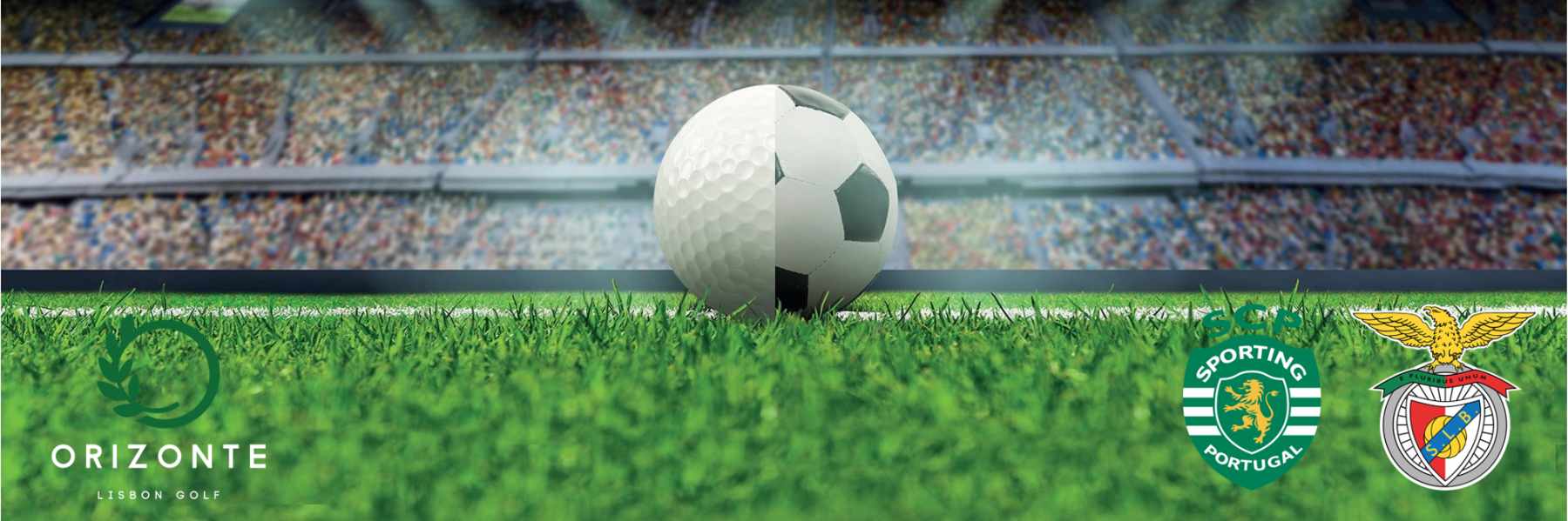 Kombination Golf und Fussball in Lissabon, Benfica gegen Sporting